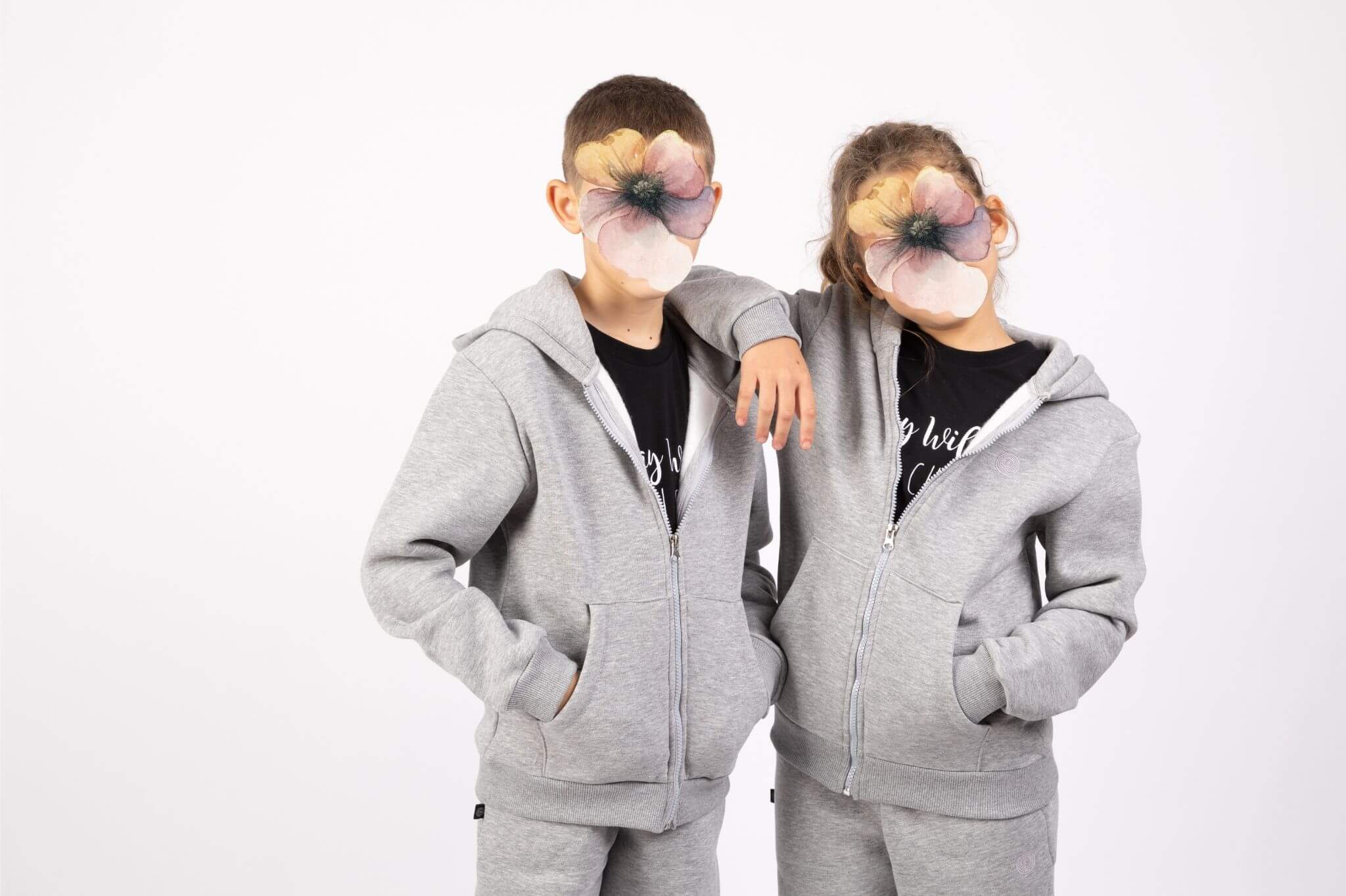 Çocuk Gri Hoodie (Eşofman Üstü)