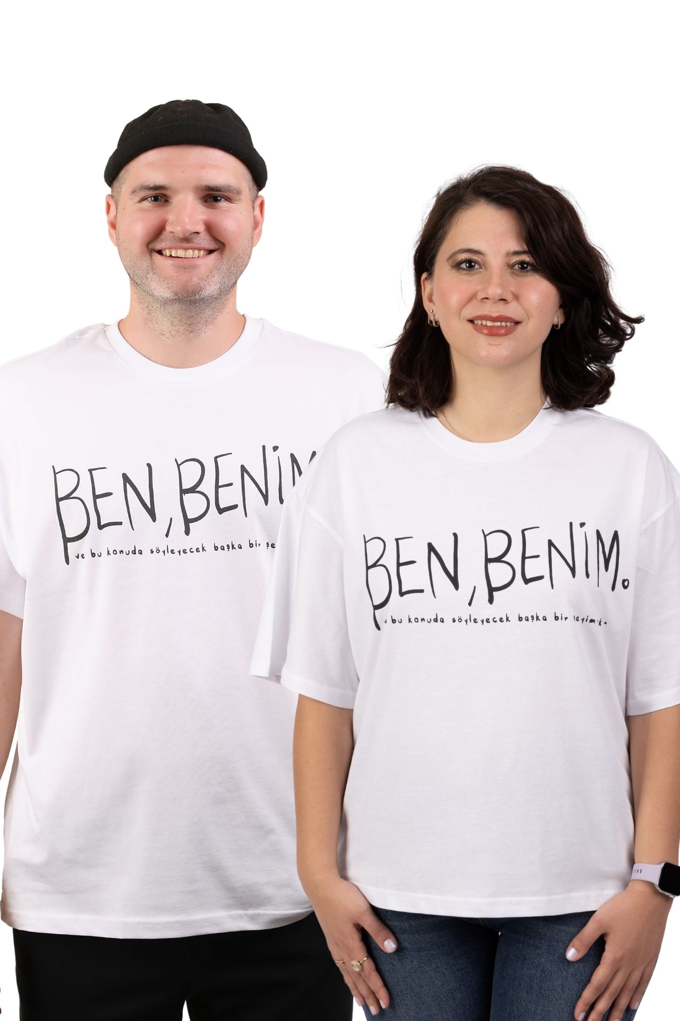 Beyaz Ben Benim T-shirt
